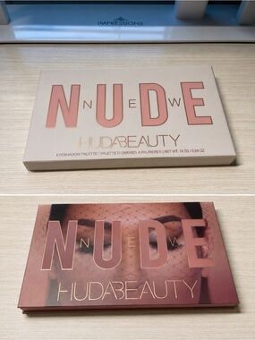 HUDA BEAUTY Nude Eyeshadow Pallete New